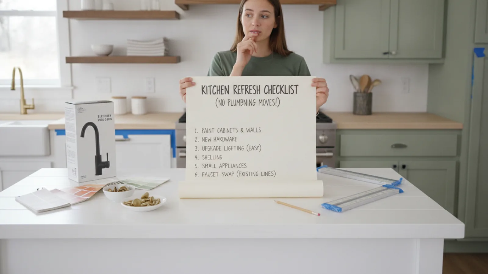 A Practical Kitchen Refresh Without Moving Plumbing Checklist For First Time Readers cover image
