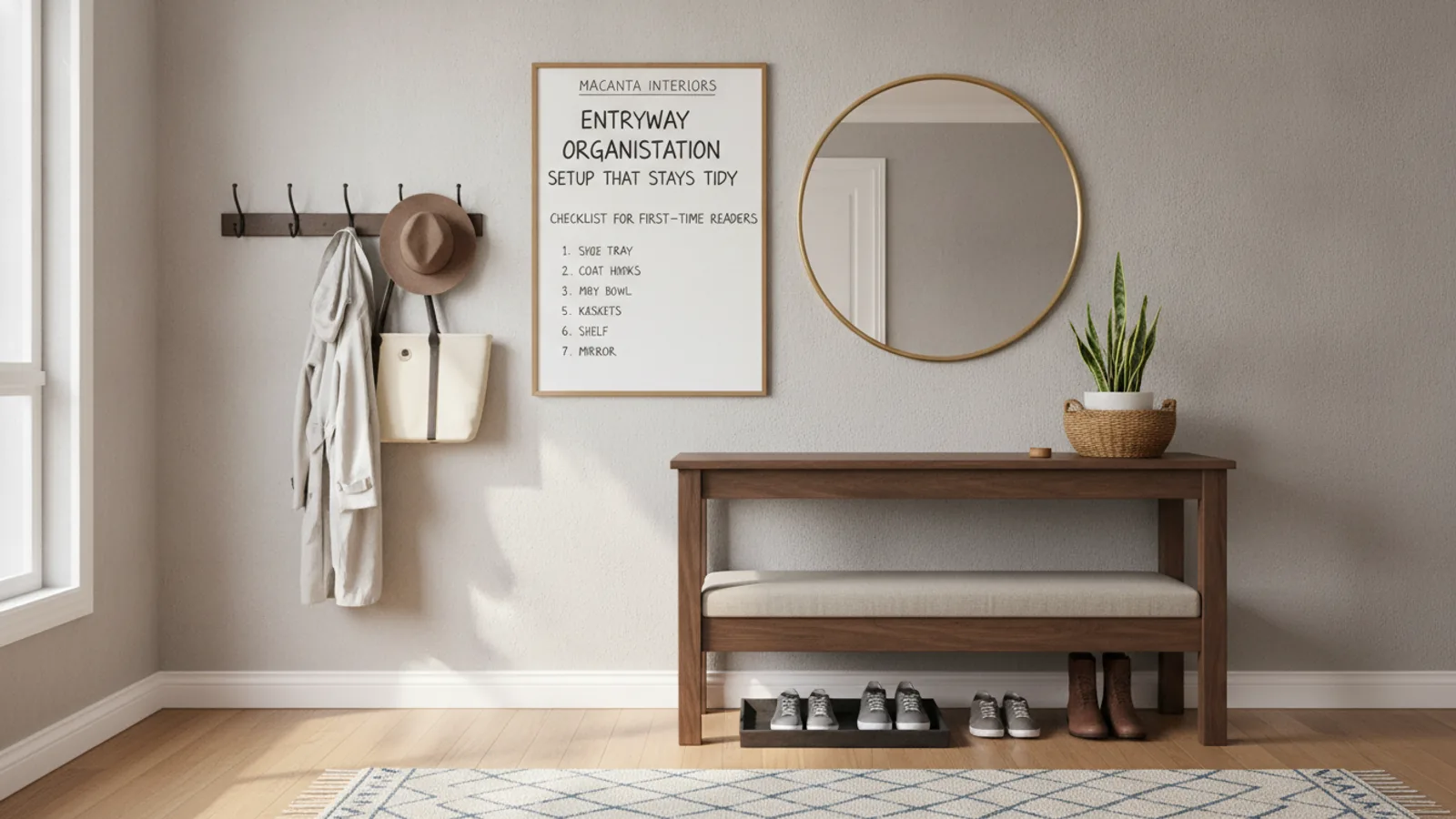 An Entryway Organisation Setup That Stays Tidy Checklist For First Time Readers cover image